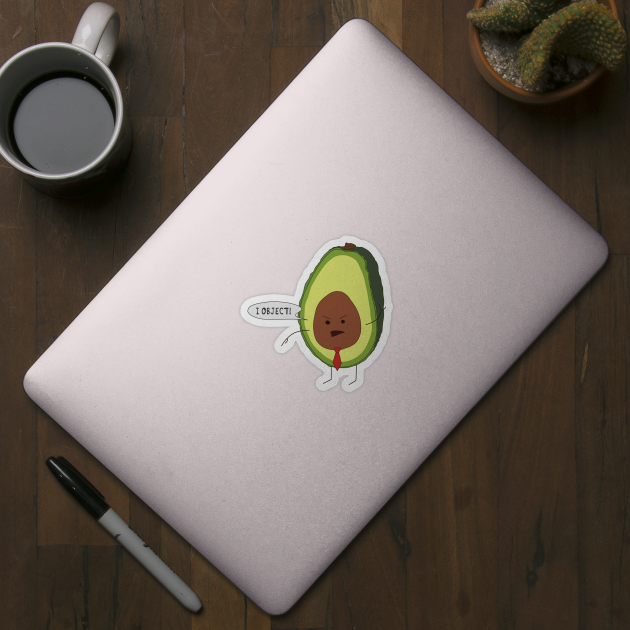 Abogado Avocado I Object! by ImpishTrends